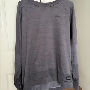 Nike Golf Dri-FIT Charcoal Crewneck